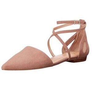 Refresh pink suede sandals size 7